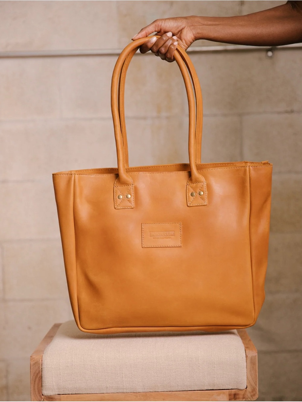 Parker Clay • Leather Tote